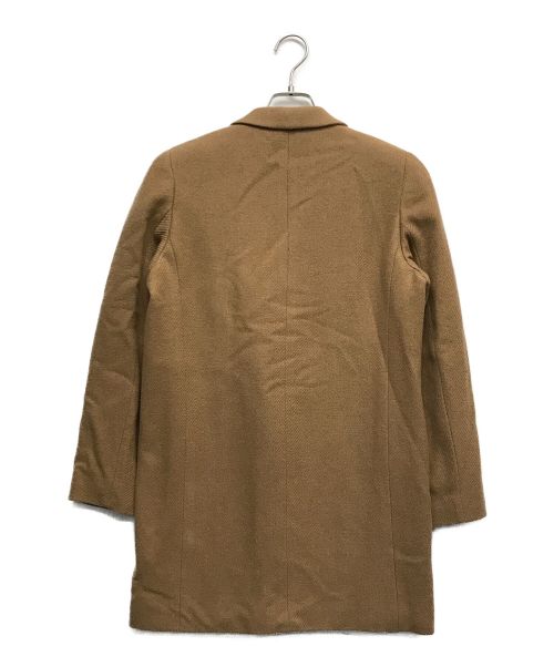 CARUSO（カルーゾ）CARUSO (カルーゾ) ダブルコフェイスショートコート ベージュ サイズ:38の古着・服飾アイテム