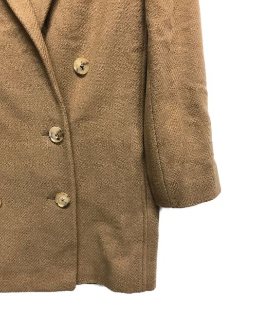 CARUSO（カルーゾ）CARUSO (カルーゾ) ダブルコフェイスショートコート ベージュ サイズ:38の古着・服飾アイテム