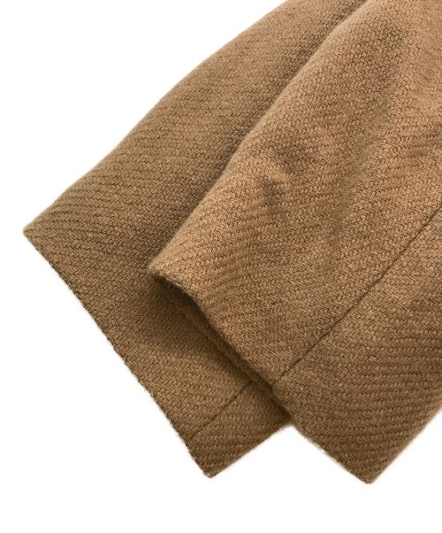 CARUSO（カルーゾ）CARUSO (カルーゾ) ダブルコフェイスショートコート ベージュ サイズ:38の古着・服飾アイテム