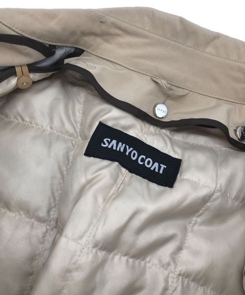 SANYO（サンヨー）SANYO (サンヨー) ライナー付ゴアテックストレンチコート ベージュ サイズ:7の古着・服飾アイテム