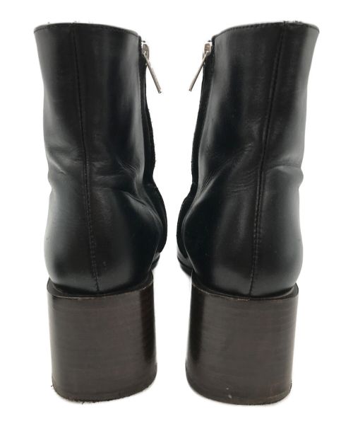 FLATTERED（フラッタード）Flattered (フラッタード) ヒールブーツ ブラック サイズ:38の古着・服飾アイテム
