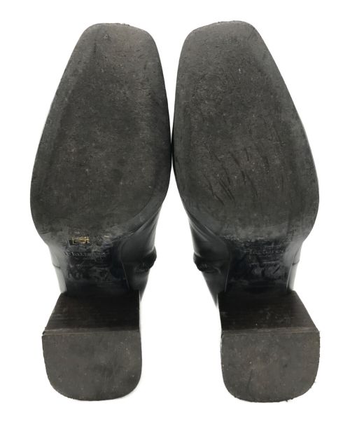 FLATTERED（フラッタード）Flattered (フラッタード) ヒールブーツ ブラック サイズ:38の古着・服飾アイテム