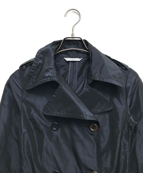 MARELLA（マレーラ）MARELLA (マレーラ) トレンチコート ネイビー サイズ:Lの古着・服飾アイテム