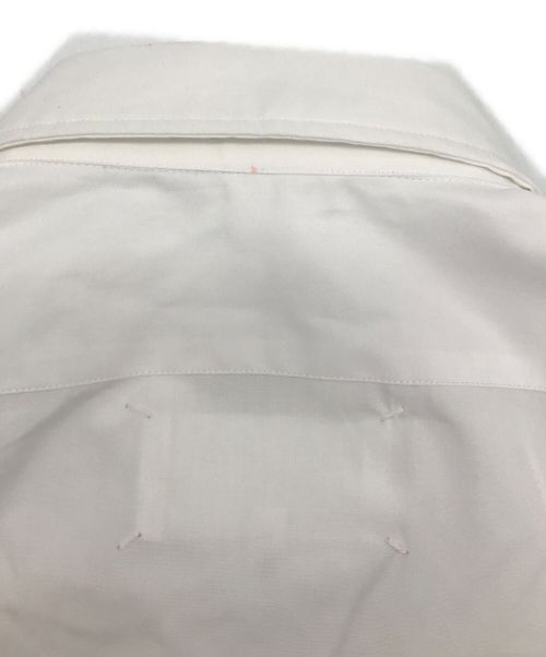 Maison Margiela（メゾンマルジェラ）Maison Margiela (メゾンマルジェラ) ショートスリーブシャツ ホワイト サイズ:39の古着・服飾アイテム
