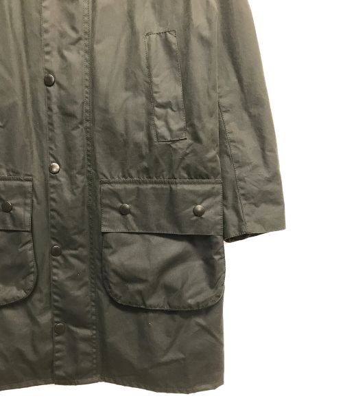 Barbour（バブアー）Barbour (バブアー) ボーダー SL ワックスド コットンコート カーキ サイズ:36の古着・服飾アイテム