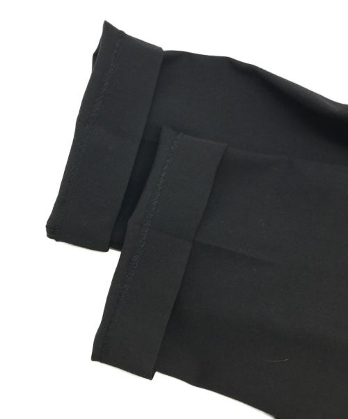 doublet（ダブレット）doublet (ダブレット) LINED CHAOS EMBROIDERY WIDE TAPERED TROUSERS ブラック サイズ:XSの古着・服飾アイテム