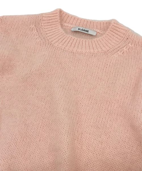 SLOANE（スローン）SLOANE (スローン) モヘアシャギーニット ピンク サイズ:2の古着・服飾アイテム