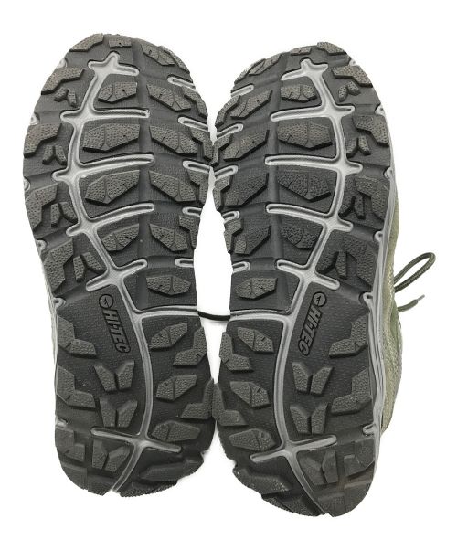 FreshService（フレッシュサービス）FreshService (フレッシュサービス) HI-TEC (ハイテック) ローカットスニーカー カーキ サイズ:US8の古着・服飾アイテム