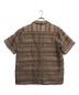 Needles (ニードルズ) S/S ONE-UP SHIRT ブラウン サイズ:L：12000円