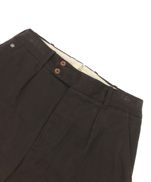 G.T.A（ジーティーアー）G.T.A (ジーティーアー) COMFORT コットンスラックス ブラウン サイズ:46の古着・服飾アイテム