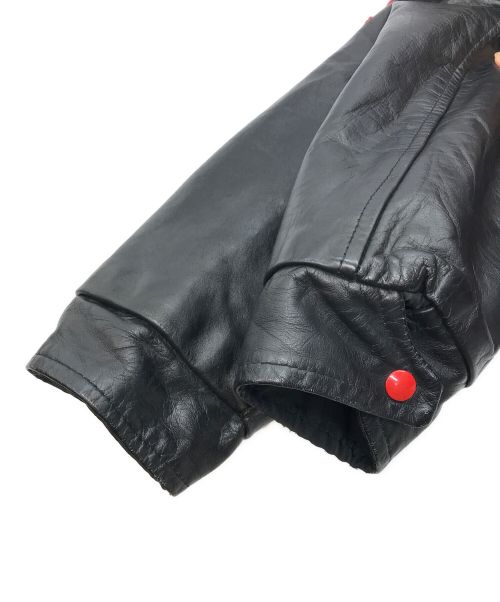 OLYMPIC SPORTSWEAR（オリンピックスポーツウェア）OLYMPIC SPORTSWEAR (オリンピックスポーツウェア) スタジャン レッド サイズ:44の古着・服飾アイテム