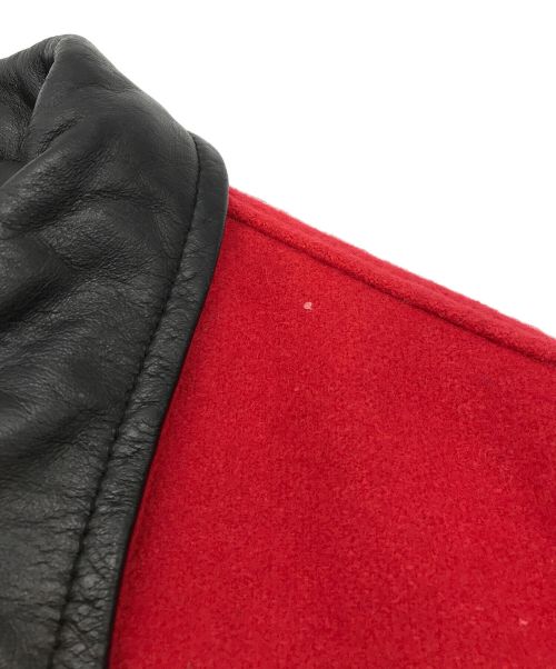 OLYMPIC SPORTSWEAR（オリンピックスポーツウェア）OLYMPIC SPORTSWEAR (オリンピックスポーツウェア) スタジャン レッド サイズ:44の古着・服飾アイテム