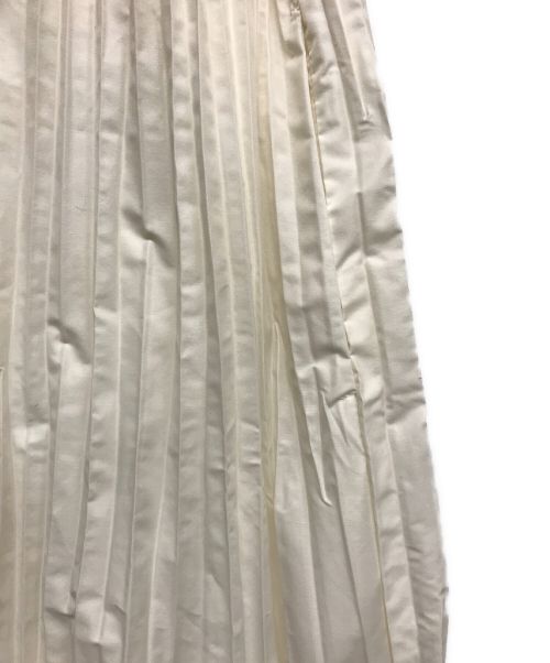 ETRE TOKYO（エトレトウキョウ）ETRE TOKYO (エトレトウキョウ) ワッシャープリーツキャミワンピース アイボリー サイズ:Fの古着・服飾アイテム