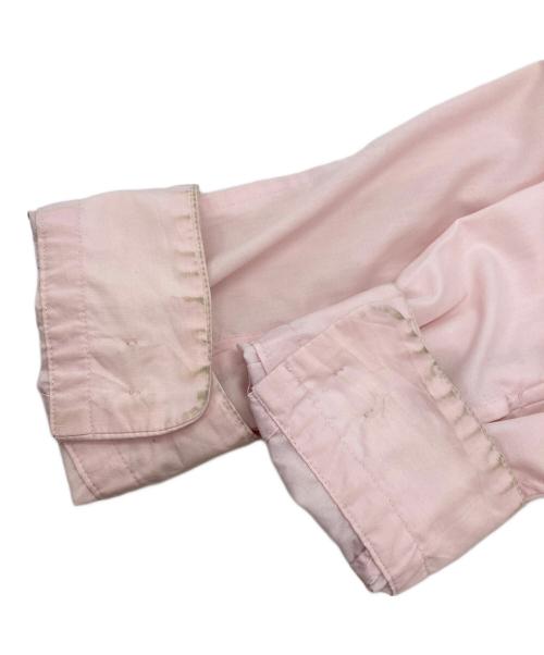 ISSEY MIYAKE MEN（イッセイミヤケメン）ISSEY MIYAKE MEN (イッセイミヤケメン) バンドカラーシャツ ピンク サイズ:3の古着・服飾アイテム