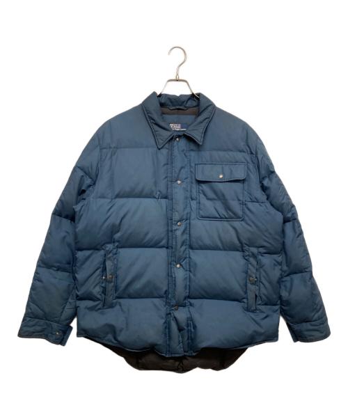 POLO RALPH LAUREN（ポロ・ラルフローレン）POLO RALPH LAUREN (ポロ・ラルフローレン) 90'sキルティングダウンジャケット ネイビー サイズ:Mの古着・服飾アイテム