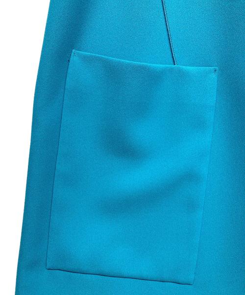 ADORE（アドーア）ADORE (アドーア) クリアボンディングワンピース ブルー サイズ:38の古着・服飾アイテム