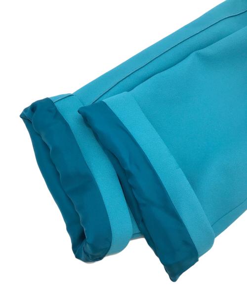 ADORE（アドーア）ADORE (アドーア) クリアボンディングワンピース ブルー サイズ:38の古着・服飾アイテム