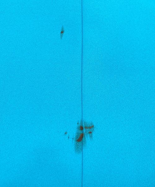 ADORE（アドーア）ADORE (アドーア) クリアボンディングワンピース ブルー サイズ:38の古着・服飾アイテム