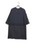 DRAWER (ドゥロワー) シルク×ウールブレンドワンピース ネイビー サイズ:36：4000円