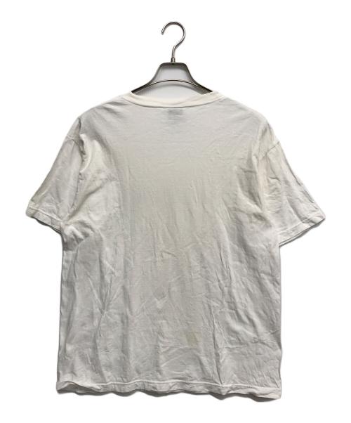 stussy（ステューシー）stussy (ステューシー) 90's スカルプリントTシャツ ホワイト サイズ:Lの古着・服飾アイテム