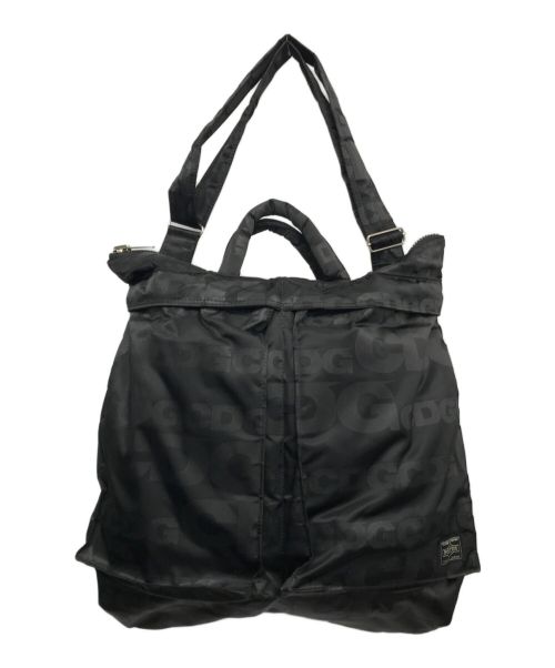 COMME des GARCONS（コムデギャルソン）COMME des GARCONS (コムデギャルソン) PORTER (ポーター) タンカー/ヘルメットバッグ ブラックの古着・服飾アイテム
