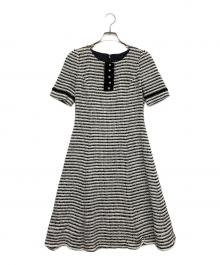 TO BE CHIC（トゥービーシック）の古着「半袖ワンピース」｜ブラック