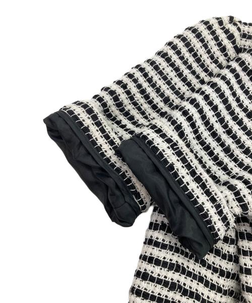 TO BE CHIC（トゥービーシック）TO BE CHIC (トゥービーシック) 半袖ワンピース ブラック サイズ:38の古着・服飾アイテム