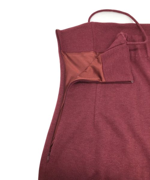 TODAYFUL（トゥデイフル）TODAYFUL (トゥデイフル) ペンシルキャミソールワンピース レッド サイズ:38の古着・服飾アイテム