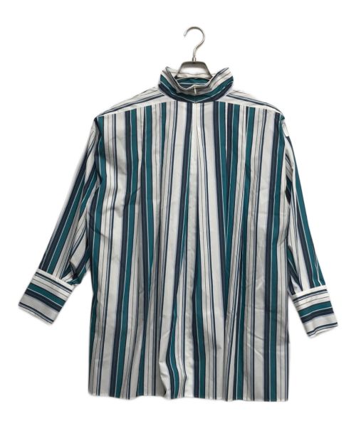 LE PHIL（ル フィル）LE PHIL (ル フィル) ハイネックブラウス グリーン サイズ:Fの古着・服飾アイテム