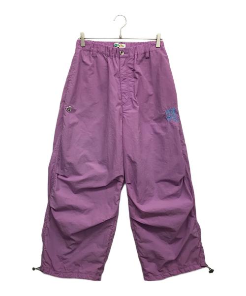 A'gem（エージェム）A'gem (エージェム) ナイロンパンツ パープル サイズ:Freeの古着・服飾アイテム