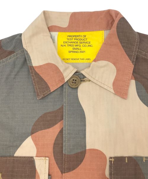 N.HOOLYWOOD（エヌ ハリウッド）N.HOOLYWOOD (エヌ ハリウッド) REVERSIBLE HUNTER JACKET ベージュ サイズ:Sの古着・服飾アイテム