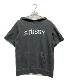 stussy（ステューシー）の古着「半袖パーカー」｜グレー