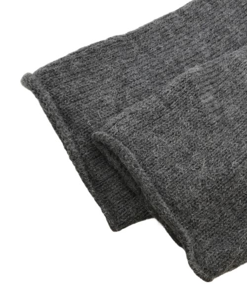 kurashi&trips publishing（クラシアンドトリップス パブリッシング）KURASHI&Trips PUBLISHING (クラシアンドトリップス パブリッシング) アルパカ混のふんわりカーディガン グレー サイズ:記載無の古着・服飾アイテム