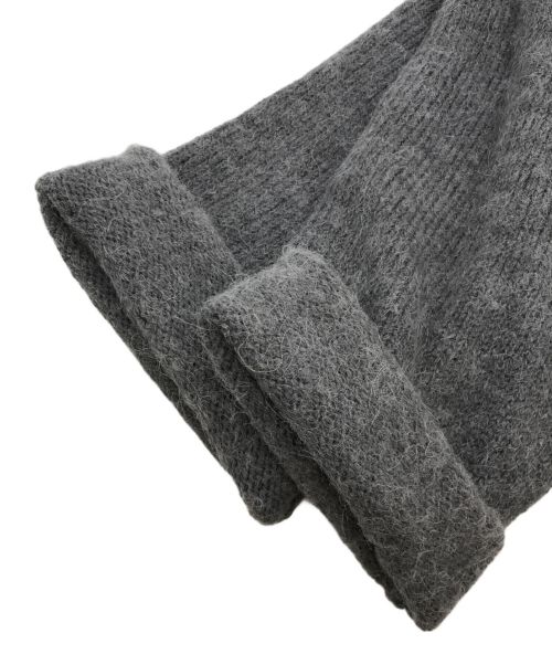 kurashi&trips publishing（クラシアンドトリップス パブリッシング）KURASHI&Trips PUBLISHING (クラシアンドトリップス パブリッシング) アルパカ混のふんわりカーディガン グレー サイズ:記載無の古着・服飾アイテム