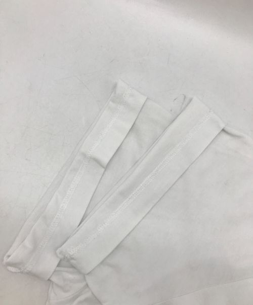 MSGM（エムエスジーエム）MSGM (エムエスジーエム) ロゴプリントTシャツ ホワイト サイズ:Sの古着・服飾アイテム