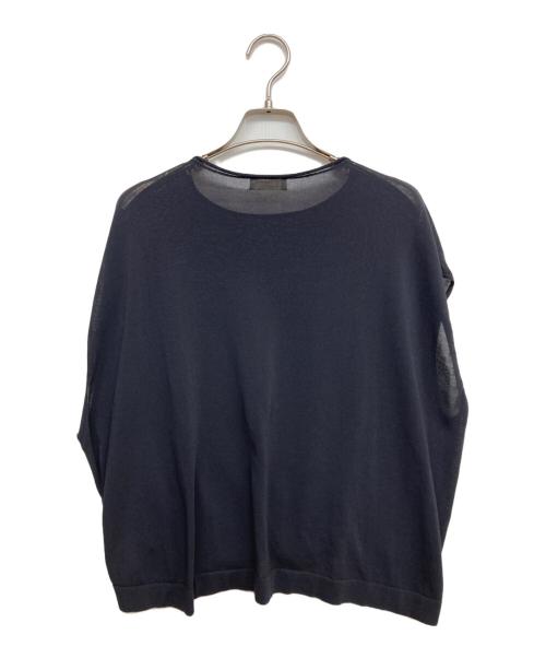 BALLSEY（ボールジィ）BALLSEY (ボールジィ) サスティナブルコット ナイロンプルオーバー ブラック サイズ:Sの古着・服飾アイテム