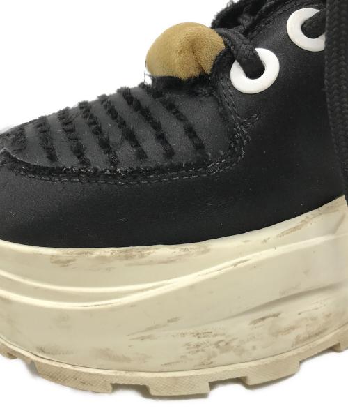 Maison Margiela（メゾンマルジェラ）Maison Margiela (メゾンマルジェラ) ロートップレトロスニーカー ブラック サイズ:35 1/2の古着・服飾アイテム
