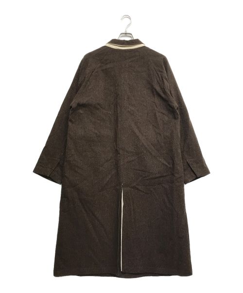 SUNSEA（サンシー）SUNSEA (サンシー) ダブルフェイスウールコート ブラウン サイズ:2の古着・服飾アイテム
