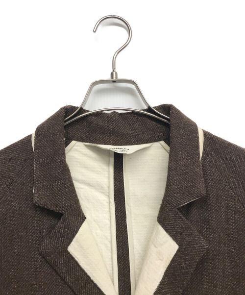 SUNSEA（サンシー）SUNSEA (サンシー) ダブルフェイスウールコート ブラウン サイズ:2の古着・服飾アイテム