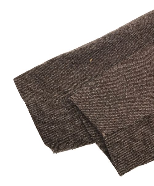 SUNSEA（サンシー）SUNSEA (サンシー) ダブルフェイスウールコート ブラウン サイズ:2の古着・服飾アイテム