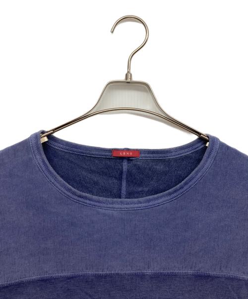 leno（リノ）LENO (リノ) FOOT BALL T-SHIRT ネイビー サイズ:3の古着・服飾アイテム
