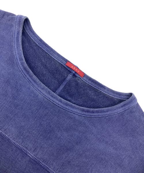 leno（リノ）LENO (リノ) FOOT BALL T-SHIRT ネイビー サイズ:3の古着・服飾アイテム