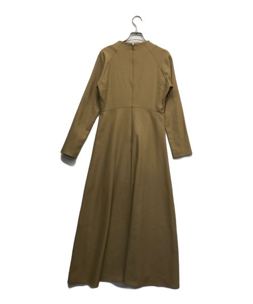 TODAYFUL（トゥデイフル）TODAYFUL (トゥデイフル) ジョーゼットラグランドレス ベージュ サイズ:36の古着・服飾アイテム