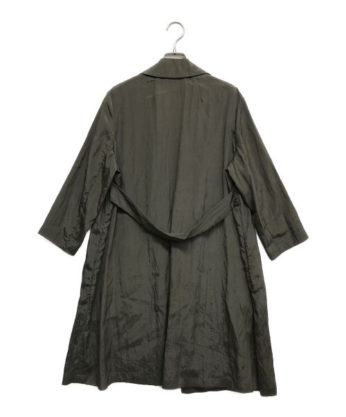 theory（セオリー）theory (セオリー) レーヨン混トレンチコート オリーブ サイズ:Sの古着・服飾アイテム