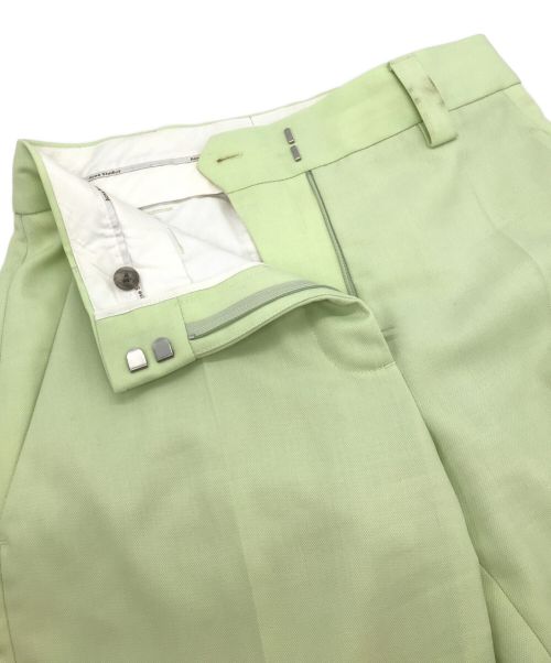Acne studios（アクネ ストゥディオス）ACNE STUDIOS (アクネ ストゥディオス) スラックス グリーン サイズ:34の古着・服飾アイテム