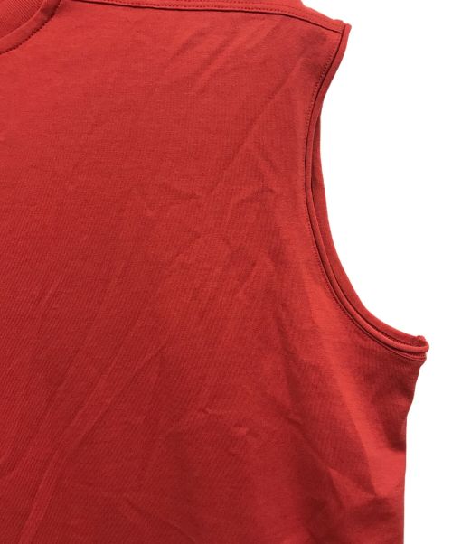 Champion（チャンピオン）Champion (チャンピオン) RICK OWENS (リックオウエンス) ノースリーブカットソー レッド サイズ:XSの古着・服飾アイテム