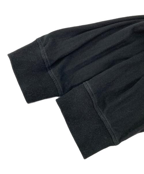 UNDERCOVER（アンダーカバー）UNDERCOVER (アンダーカバー) フラワー プリント ロング Tシャツ ブラック サイズ:4の古着・服飾アイテム