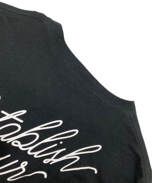 UNDERCOVER（アンダーカバー）UNDERCOVER (アンダーカバー) フラワー プリント ロング Tシャツ ブラック サイズ:4の古着・服飾アイテム