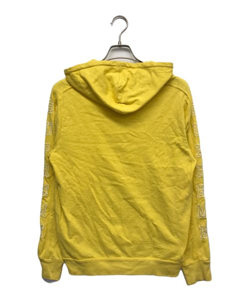 SUPREME（シュプリーム）Supreme (シュプリーム) プルオーバーパーカー イエロー サイズ:Sの古着・服飾アイテム