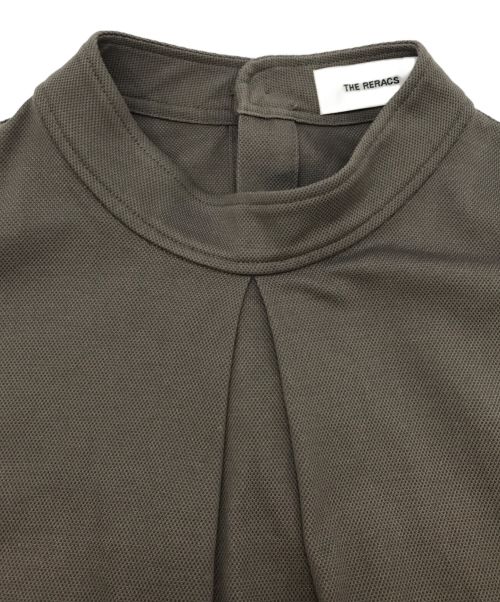THE RERACS（ザ リラクス）THE RERACS (ザ リラクス) 半袖ワンピース カーキ サイズ:Sの古着・服飾アイテム